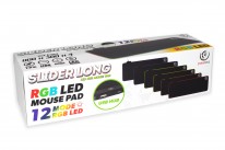 Tapis de souris Slider LONG LED RGB avec HUB