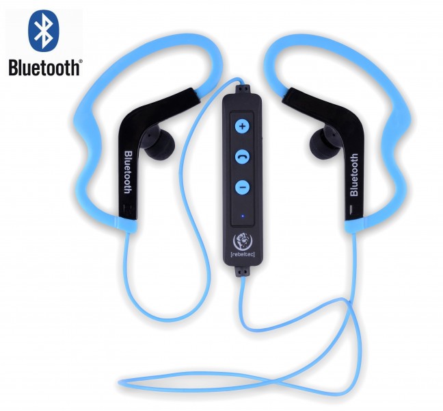 Stereofoniczne słuchawki sportowe Bluetooth FIT