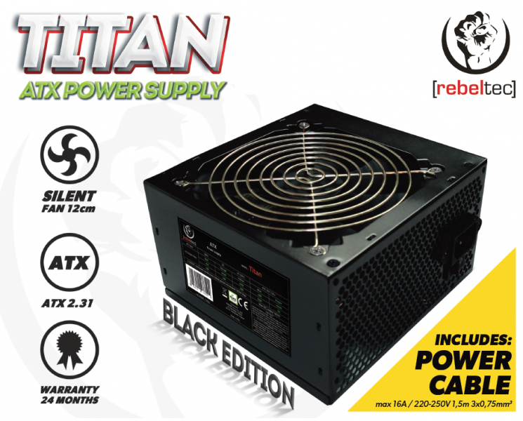 TITAN 450 computer power supply