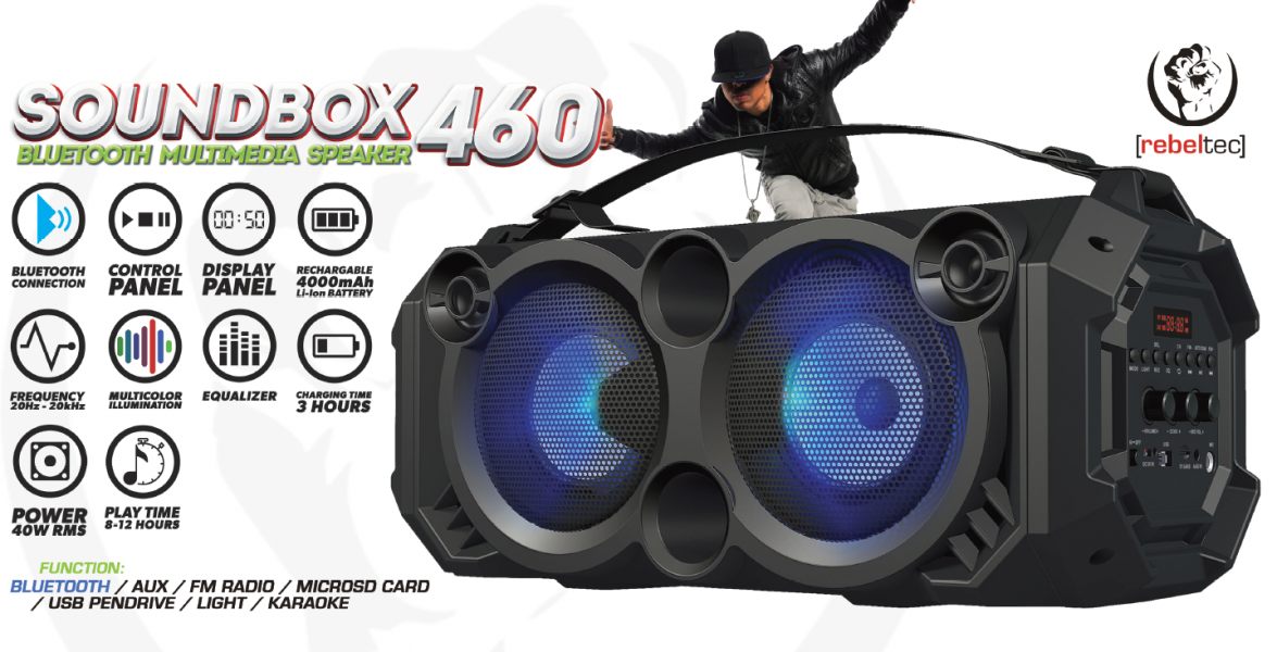 Głośnik bluetooth SoundBOX 460