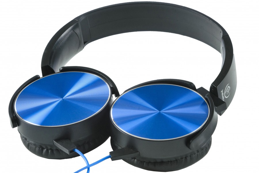 Słuchawki MONTANA BLUE z mikrofonem