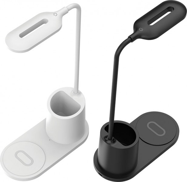 Chargeur induction + lampe QI Rebeltec W600 10W blanc
