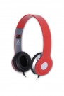 Casque CITY RED avec microphone