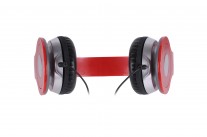 CITY RED headphones with microphone