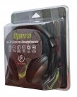 Stereo headphones with a microphone OPERA