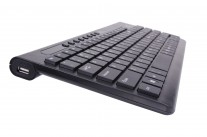 Multimedia keyboard with USB PORTAL hub