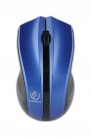 Galaxy blue / black wireless optical mouse