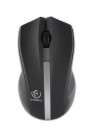 Galaxy black / silver wireless optical mouse