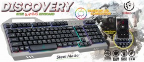 Metal DISCOVERY gaming keyboard
