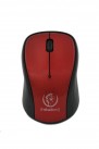 COMET wireless optical mouse red