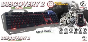 DISCOVERY 2 metal gaming keyboard