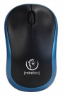 METEOR blue wireless optical mouse