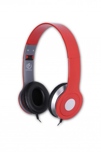 Casque CITY RED avec microphone