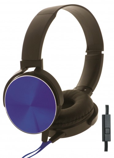 MONTANA BLUE headset with a microphone