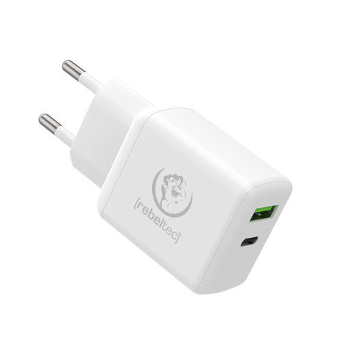 wall charger Rebeltec H200 TURBO QC3.0 + PD20W (USB + type-C)