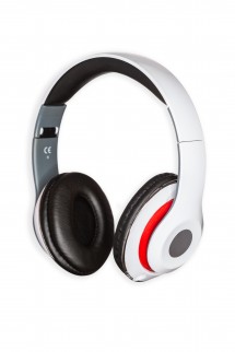 Headset with microphone AUDIOFEEL white